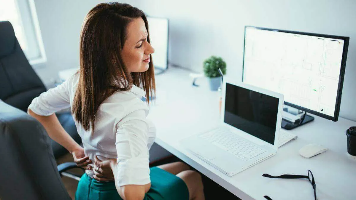 Back pain from work injury